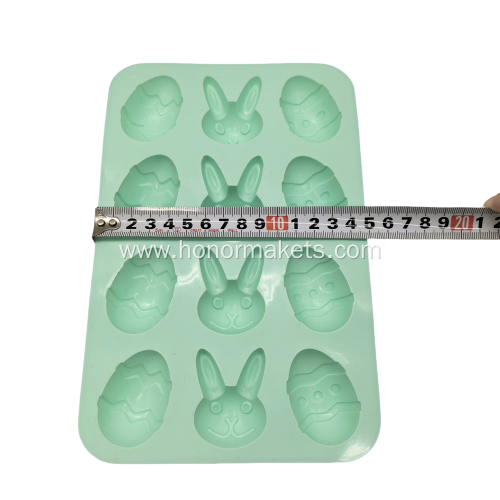 Easter Egg and Bunny Silicone Cake Mould